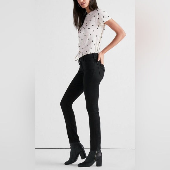 Lucky Brand Black Lolita Midrise Skinny Jean | Size 6/28| 29’’ Inseam|Never Worn - Picture 3 of 15